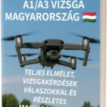 Magyarországi A1/A3 Drónvizsga – Teljes elmélet, 500+ vizsgastílusú kérdés és válasz részletes magyarázatokkal